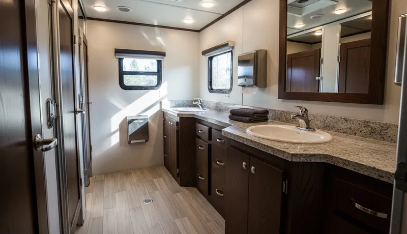Luxury Restroom Trailer Rentals Killeen TX